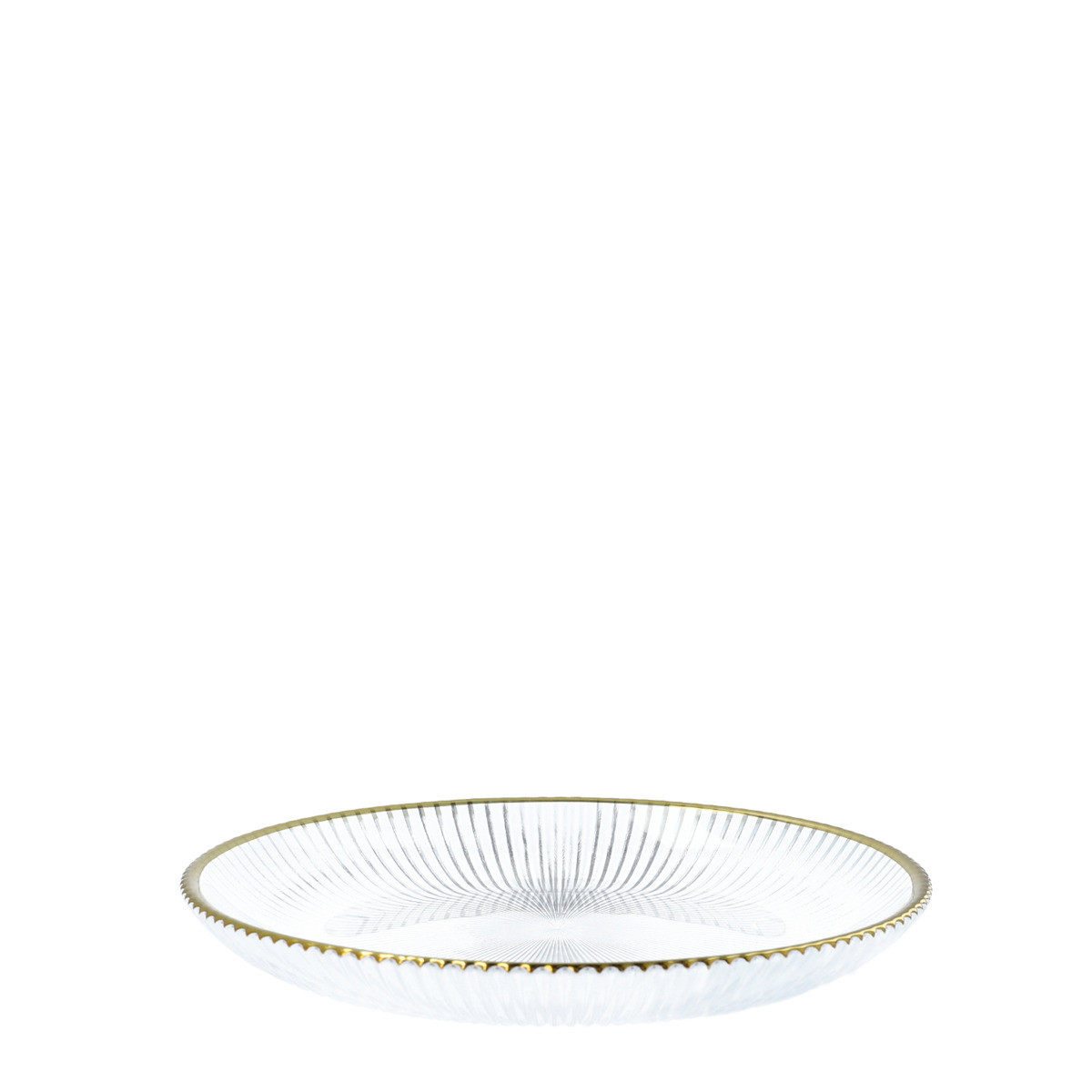 Dezertní talíř MEGALO se zlatým okrajem ALL 807195