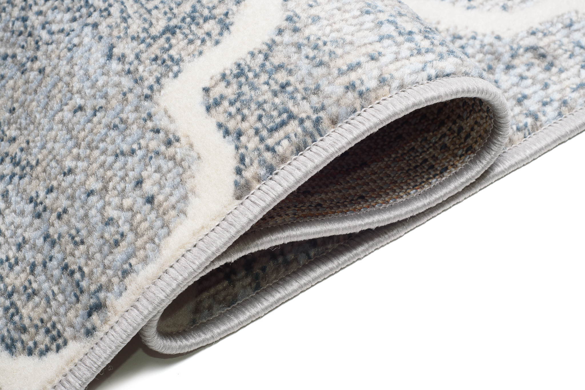 Koberec MIA 4496B šedý / krémový