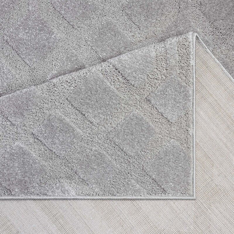 Koberec Flair 138 kruh šedý