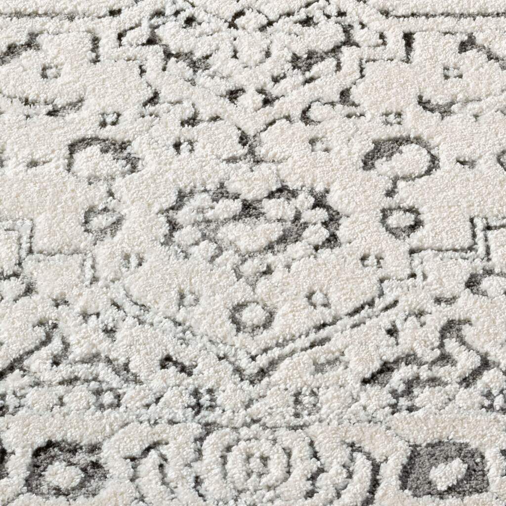 Koberec Lounge 0638 šedý kruh