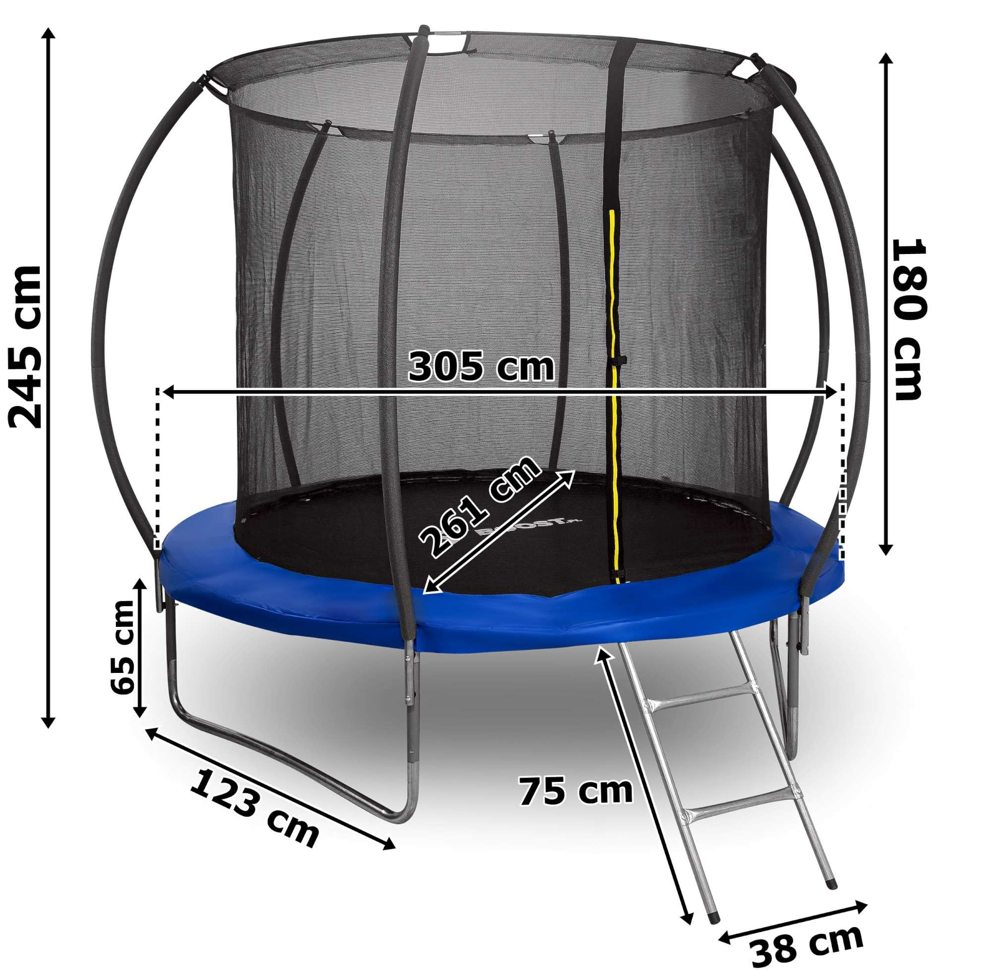Trampolína HENZEN FT10 modrá
