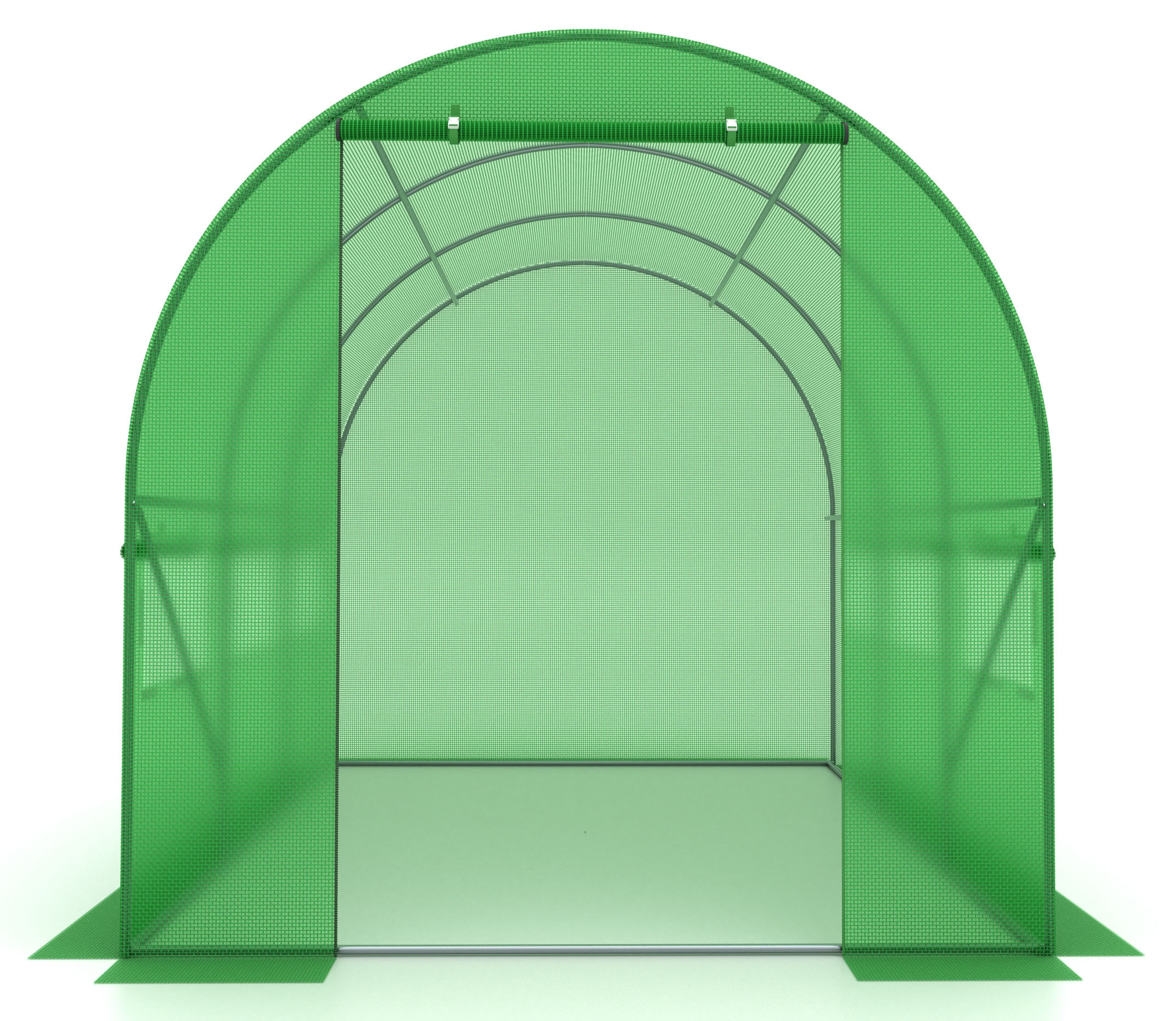 Zahradní skleník AUREA zelený 2x3,5 m