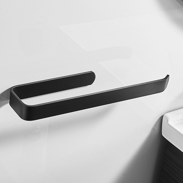 Nástěnný věšák na ručníky KIRAN Loft černý