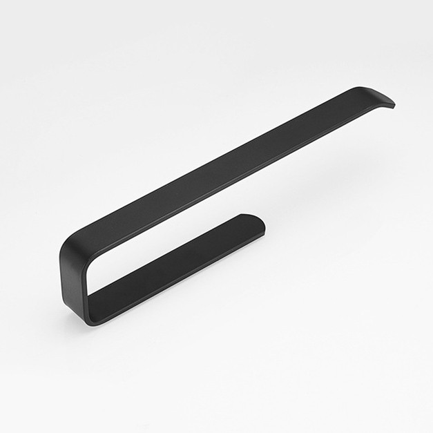 Nástěnný věšák na ručníky KIRAN Loft černý