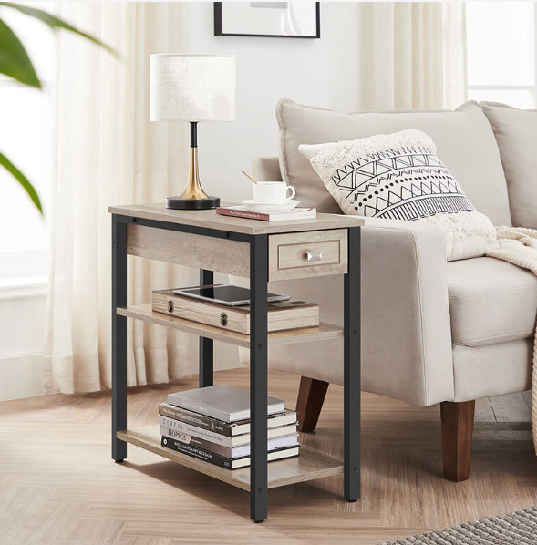 Úzký stolek se zásuvkou LET313B02