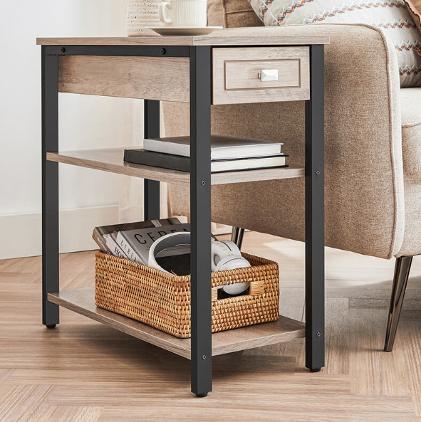 Úzký stolek se zásuvkou LET313B02