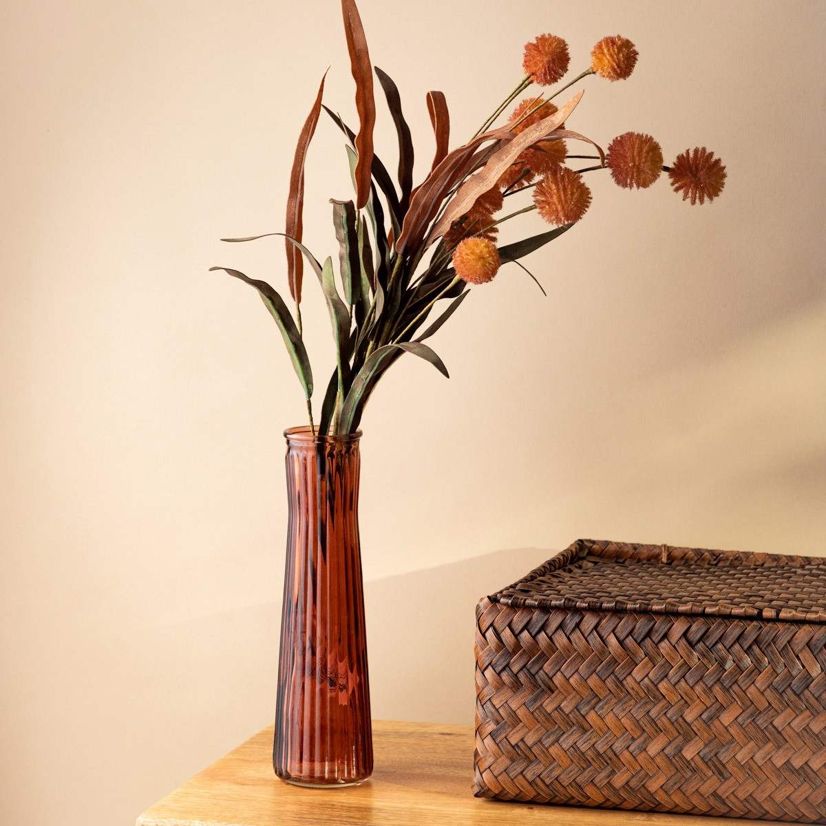 Váza AMILY 753022 hnědá