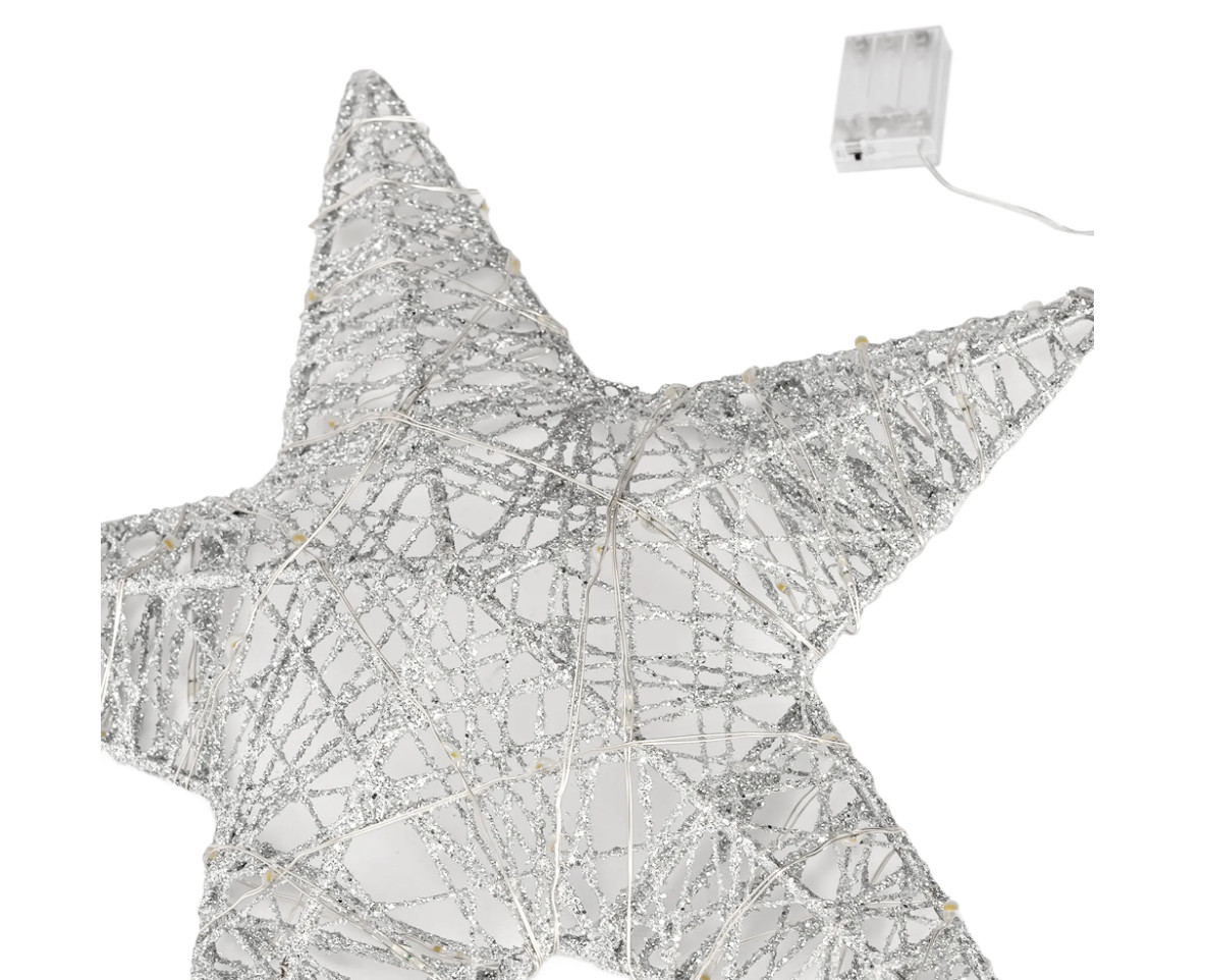 Vánoční dekorace LED Hvězda KL-50