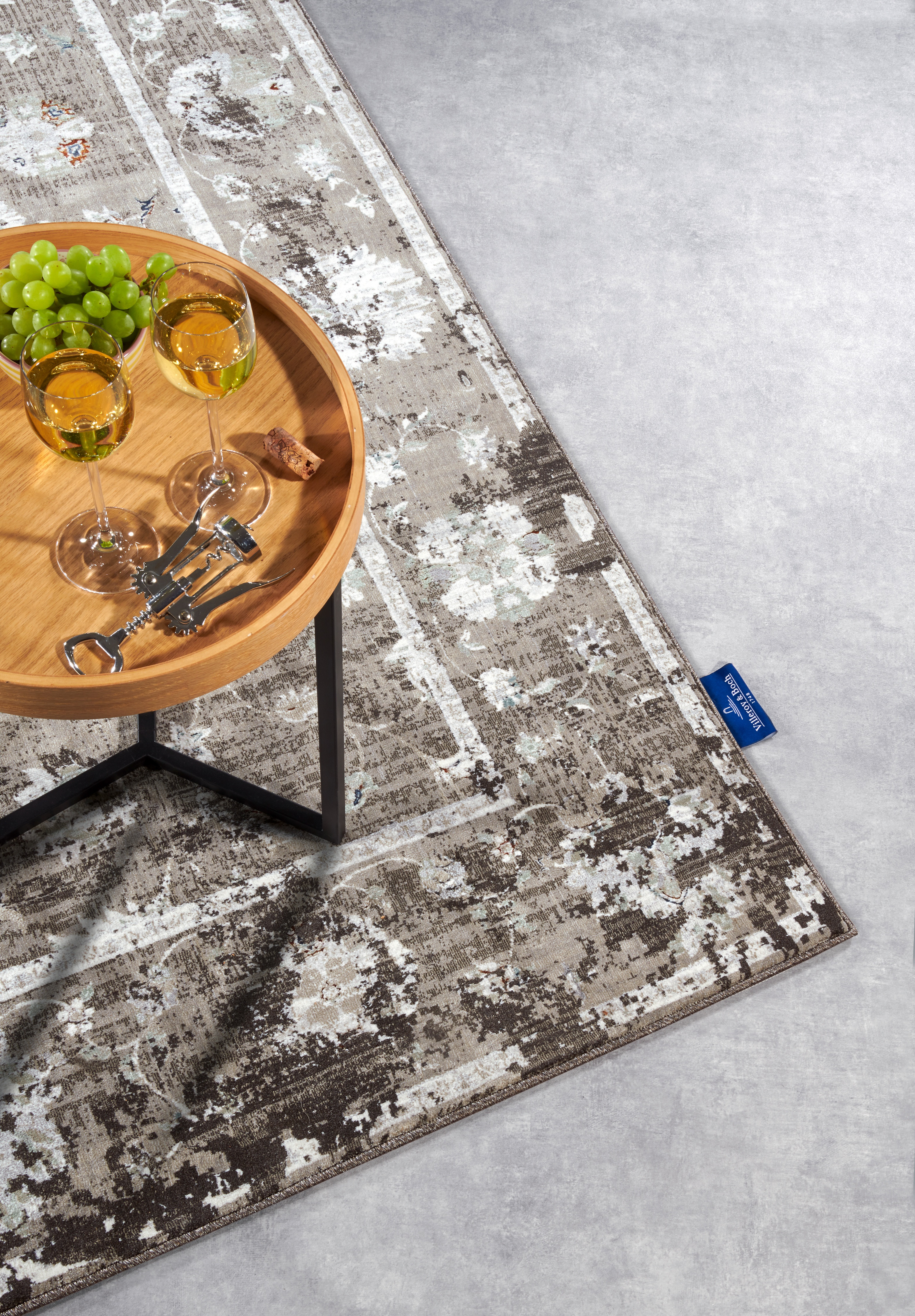 Koberec Villeroy & Boch Kollektion 1809 Franz hnědý / vícebarevný