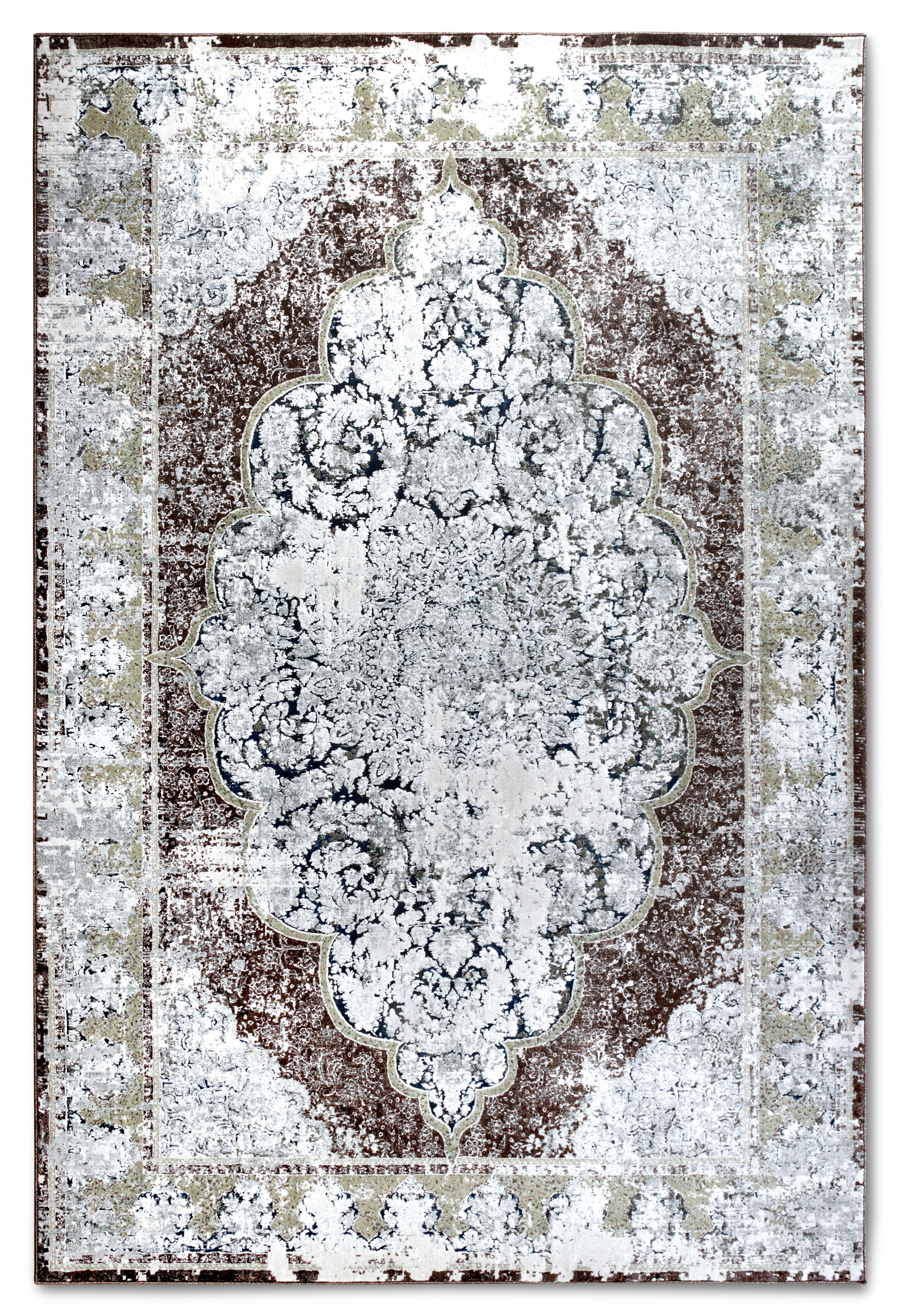 Koberec Villeroy & Boch Kollektion 1809 Roger hnědý / vícebarevný