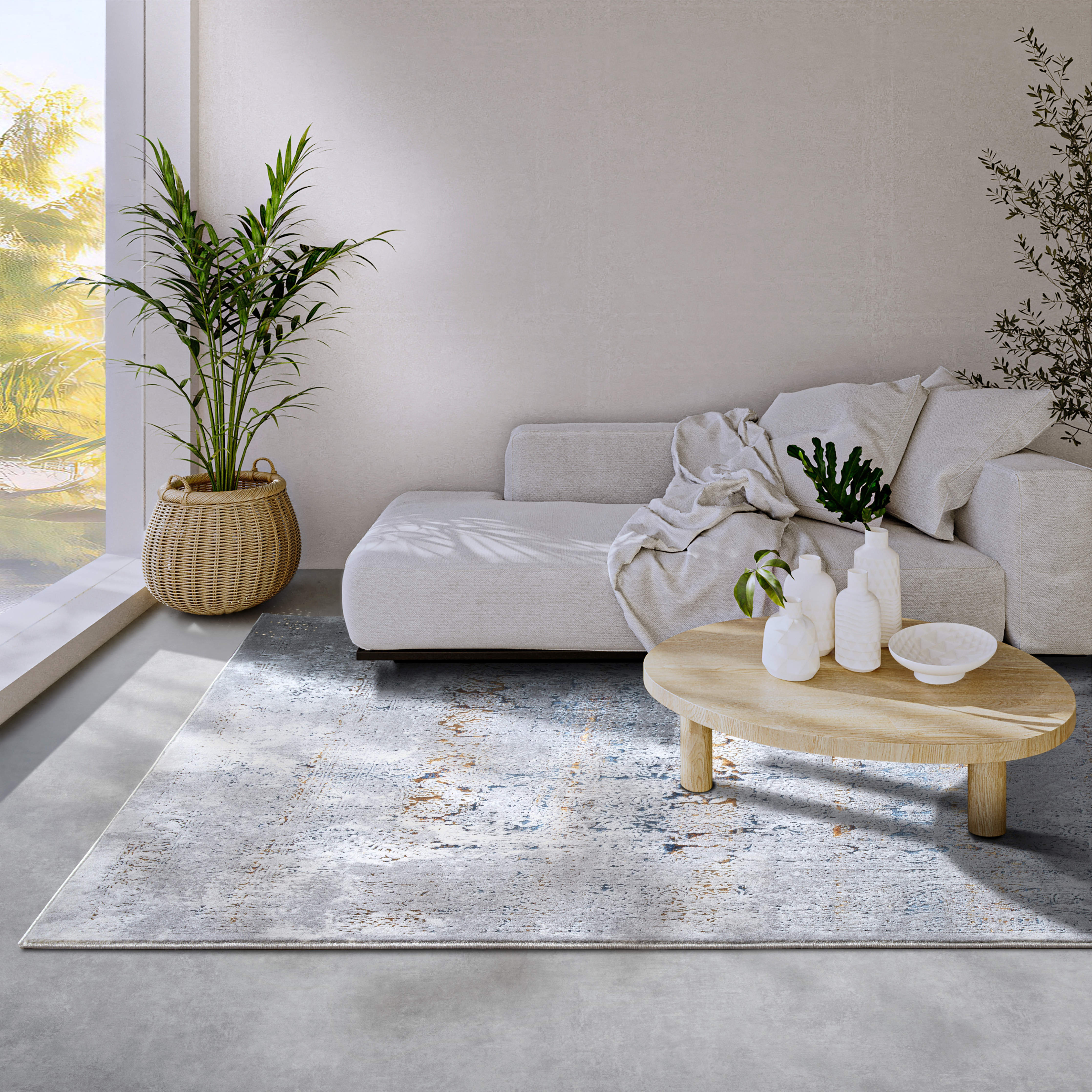 Koberec Villeroy & Boch Kollektion 1809 Wendelin krémový / vícebarevný