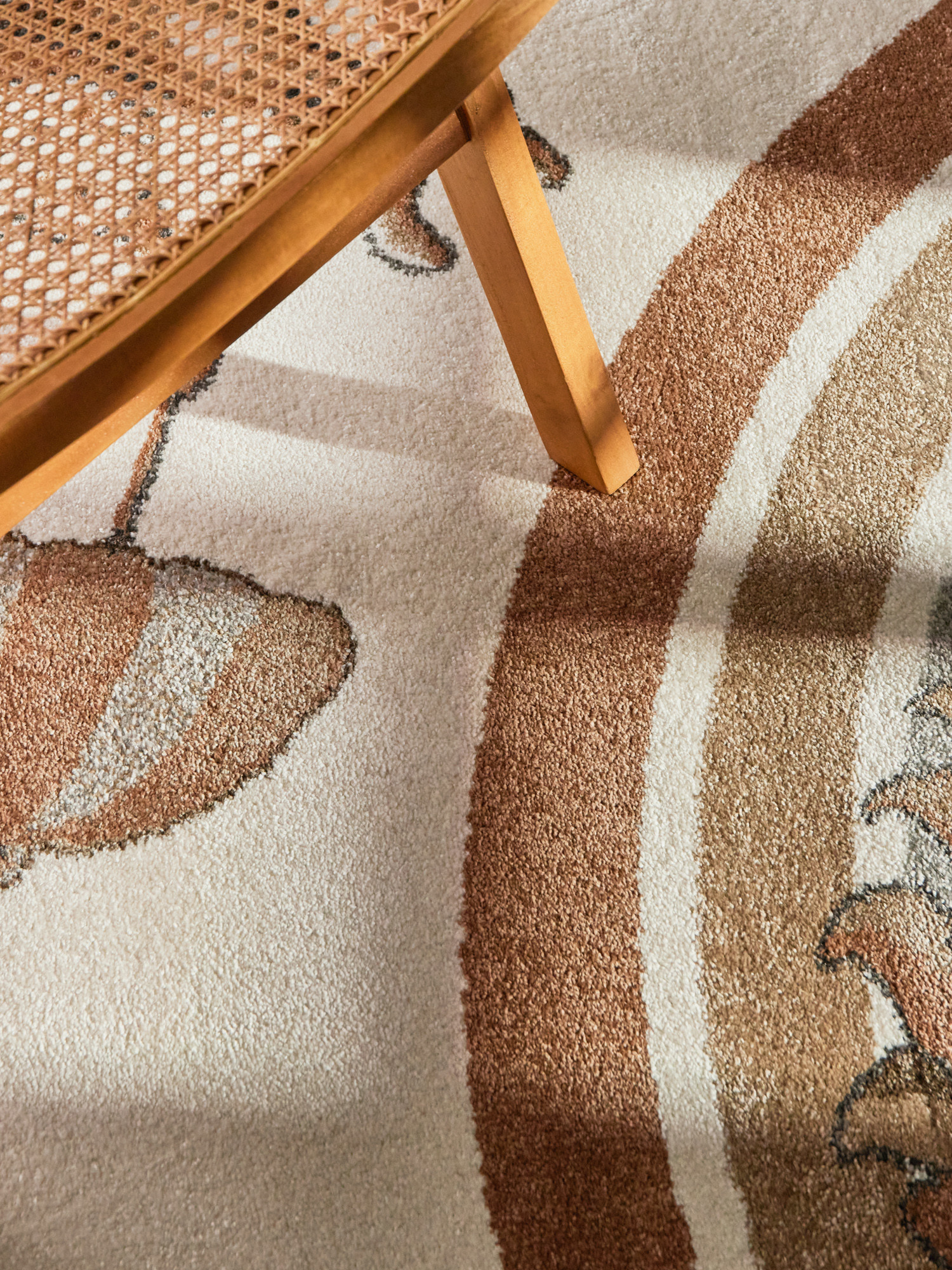 Koberec Villeroy & Boch BOHO KIDS Roar like a Lion Rainbow Party krémový