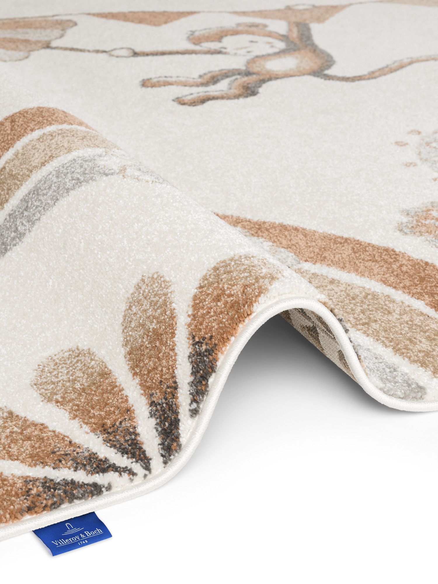 Koberec Villeroy & Boch BOHO KIDS Roar like a Lion Summer Party krémový