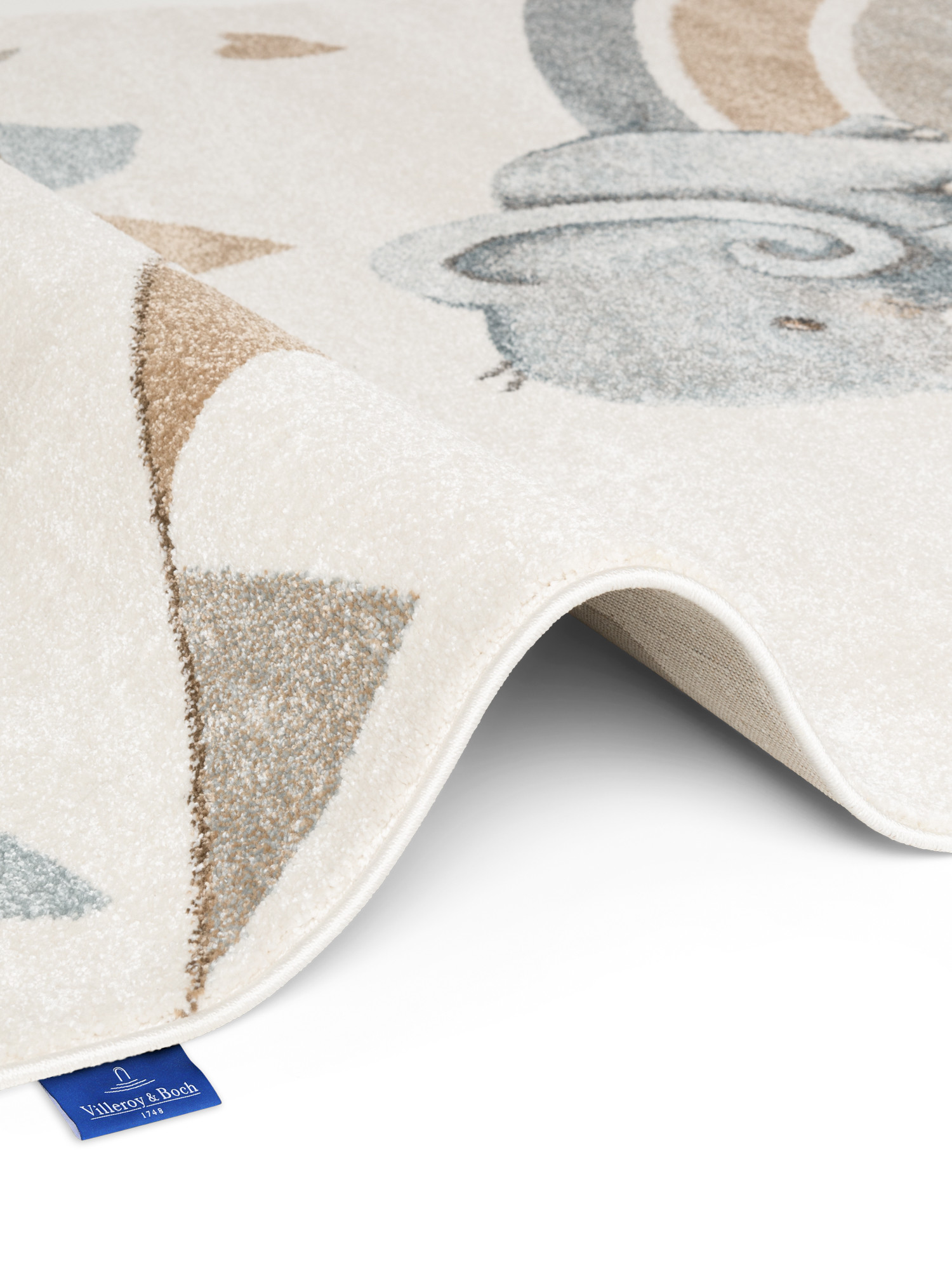 Koberec Villeroy & Boch BOHO KIDS Walk like an Elephant Rainbow Party krémový
