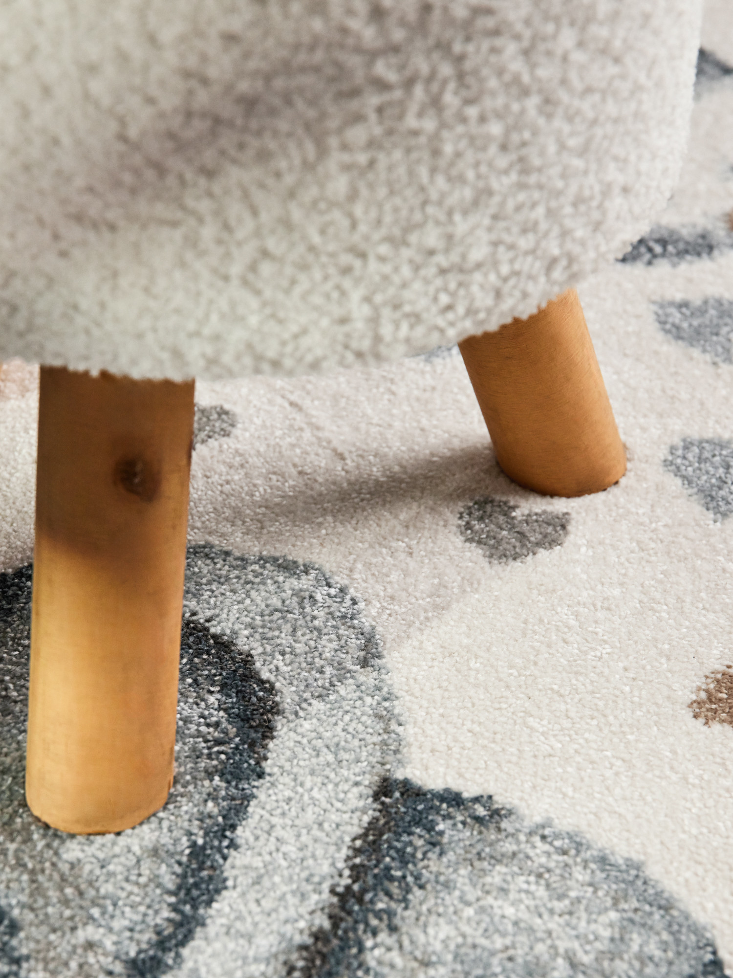 Koberec Villeroy & Boch BOHO KIDS Walk like an Elephant Rainy Party krémový