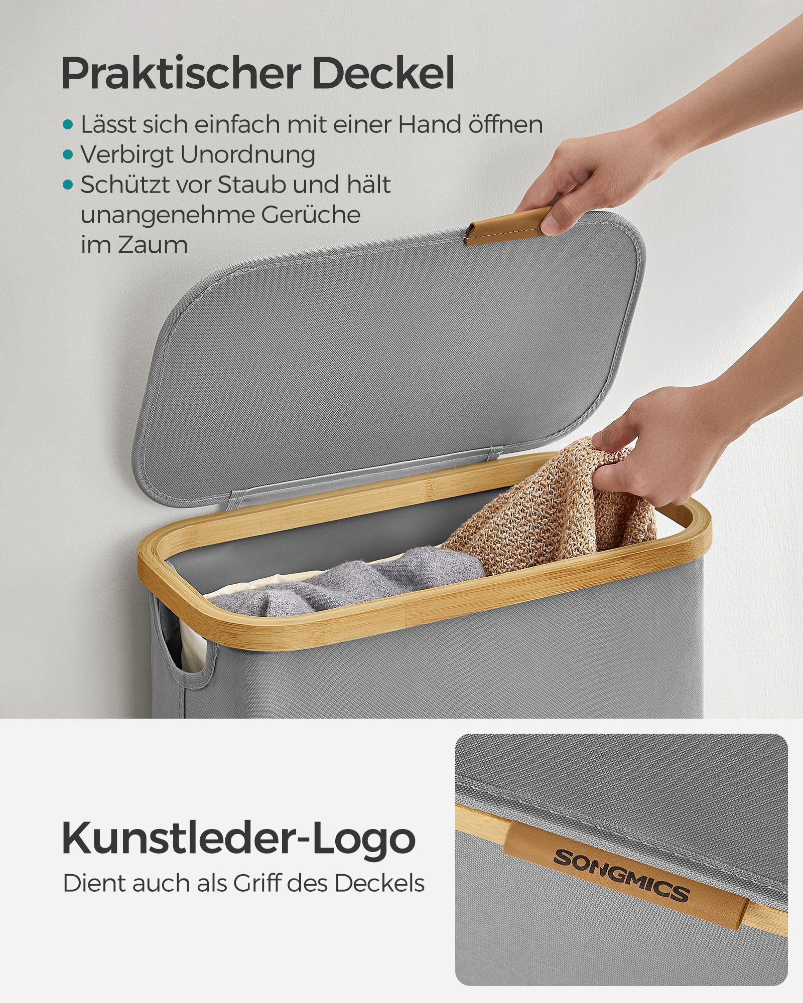 Prádelní koš 65L LCB506G01