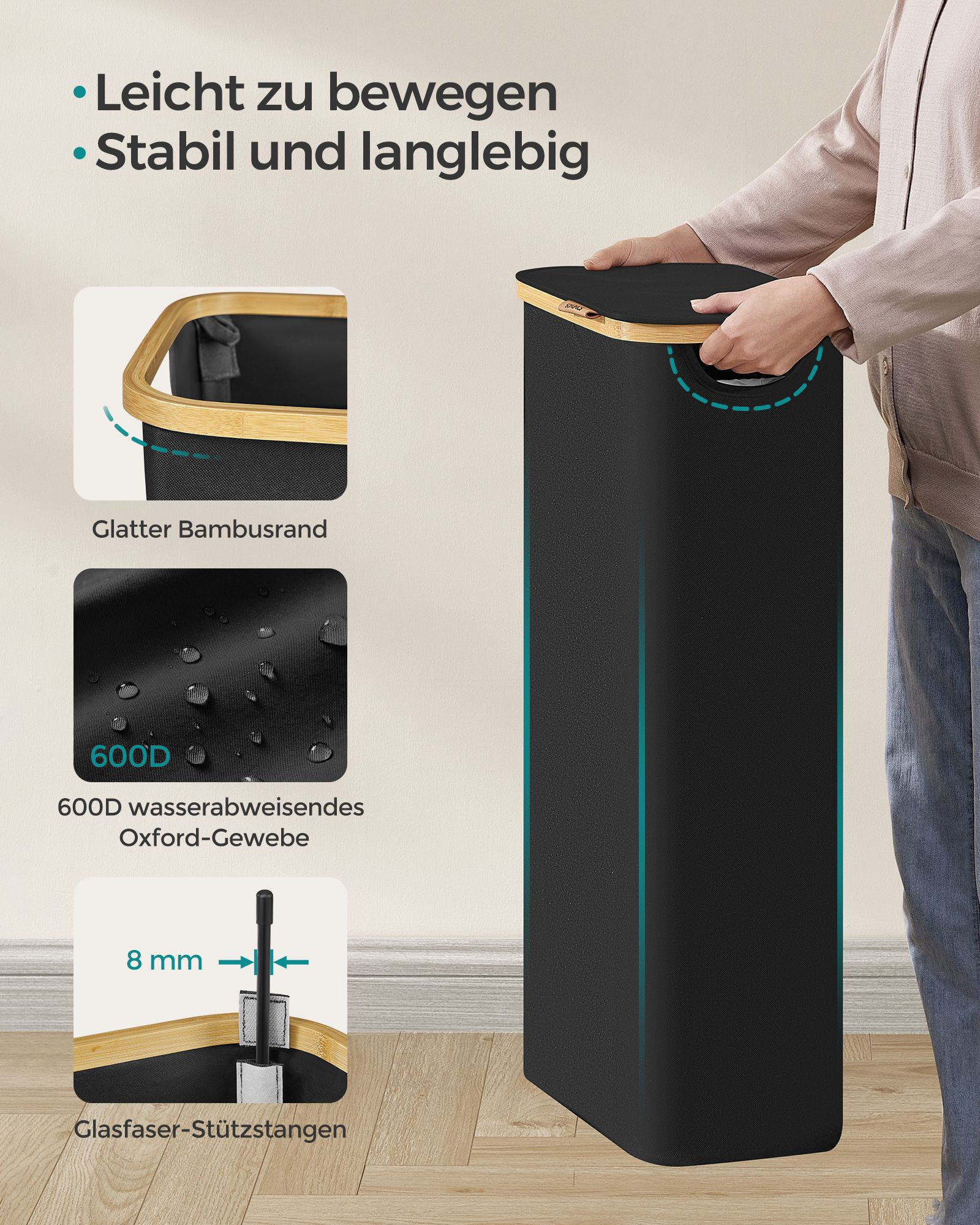 Prádelní koš 65L LCB506B01