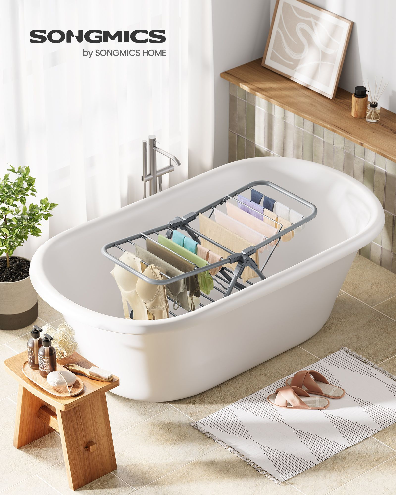 Stojací sušák na prádlo LLR504G01