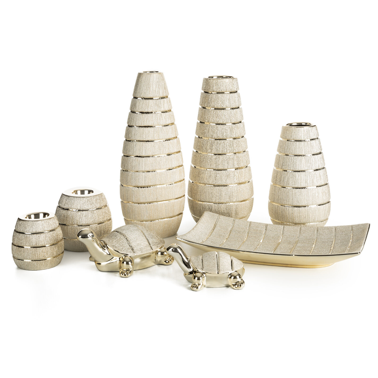 Váza MELINDA 01 šampaňské