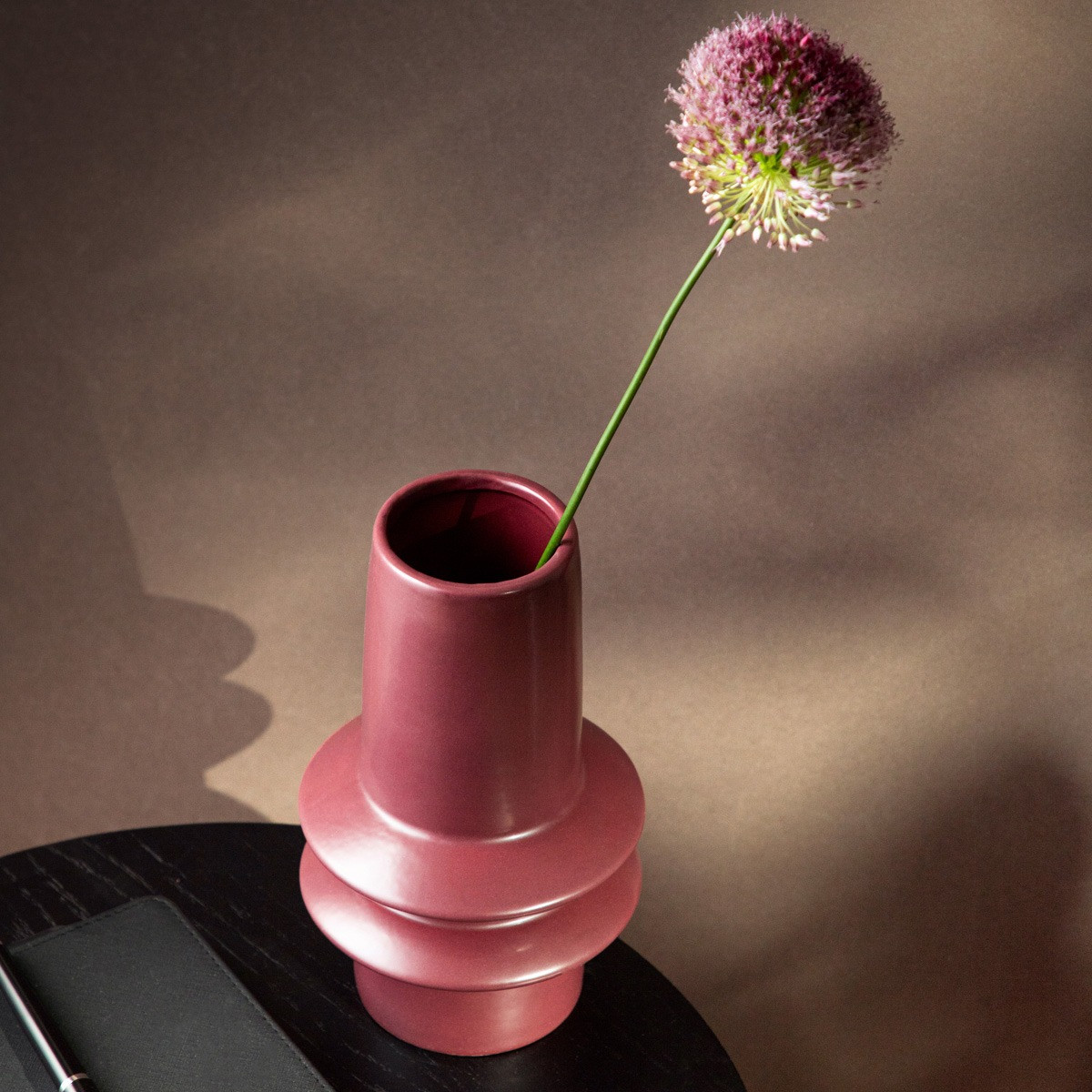 Váza SONLUNE bordó 751455