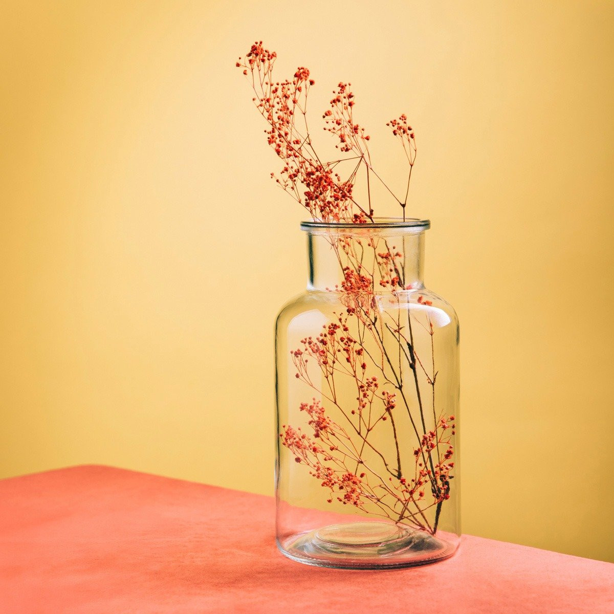 Váza TENNO průsvitná 726767