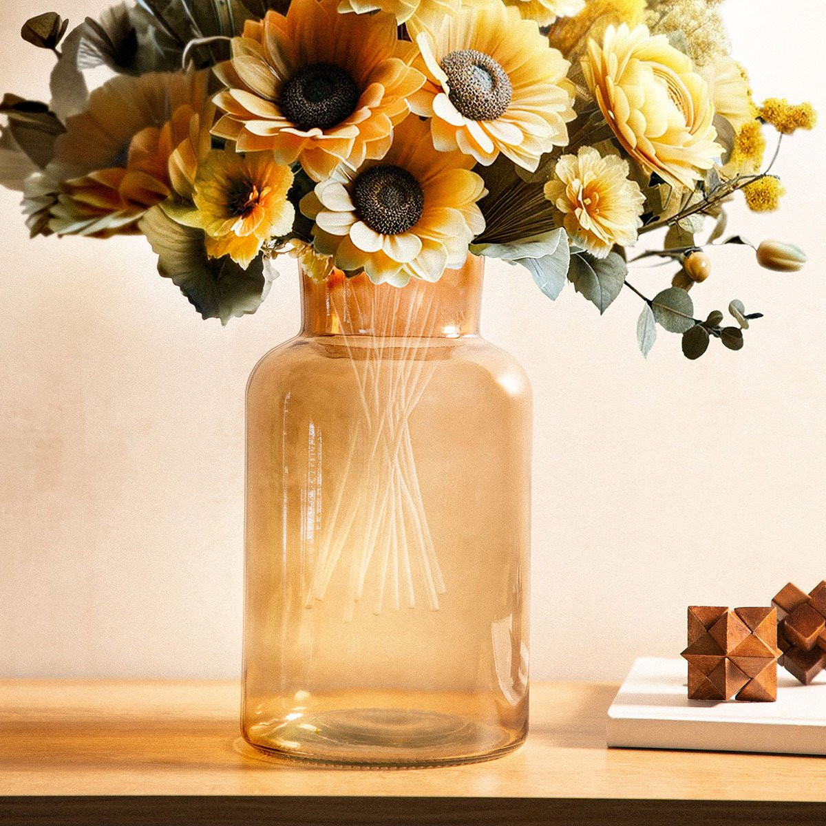 Váza TENNO béžová 885186