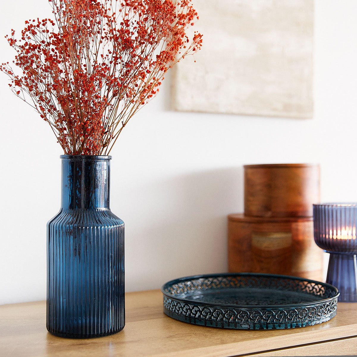 Váza TOLLE granátová 878355