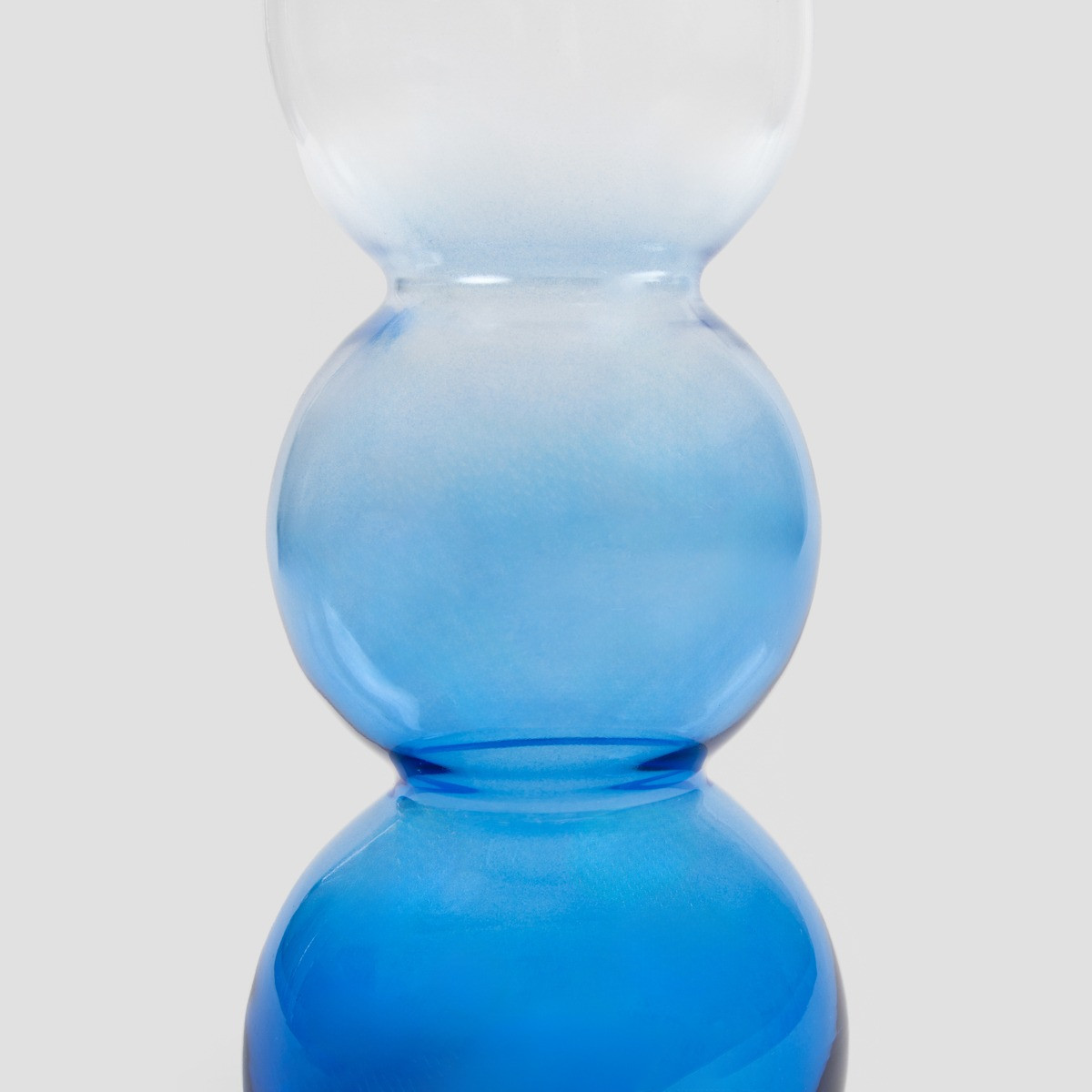 Váza VAZIA průsvitná / modrá 726804