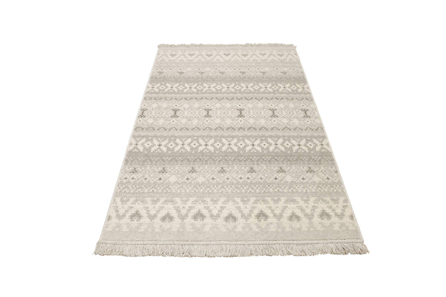 Koberec Tempo Natural-F Poncho Etno světle šedý