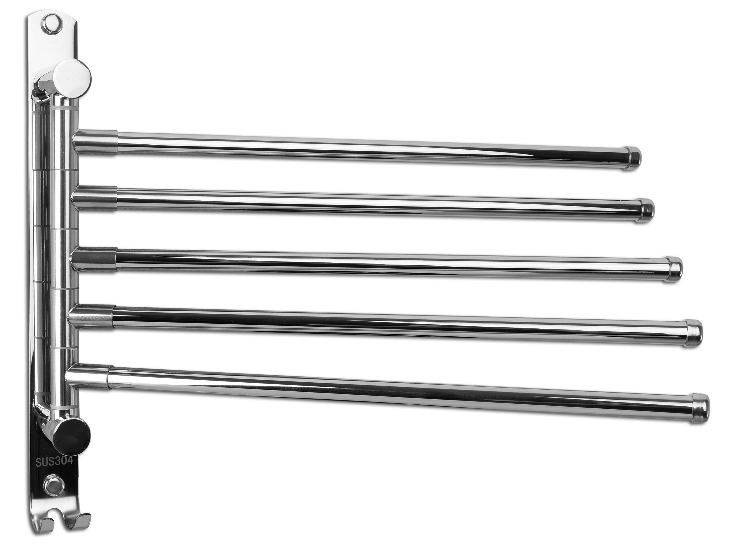 Věšák na ručníky ONTI chromový