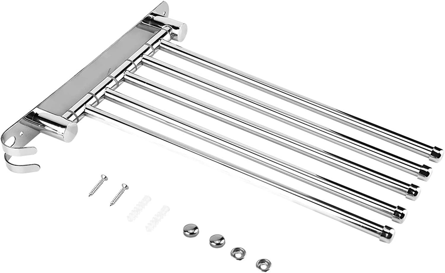Věšák na ručníky ONTI chromový
