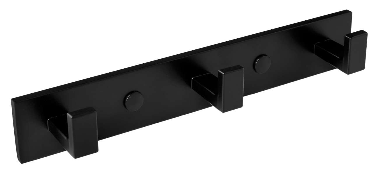 Koupelnový věšák TRIO Loft černý