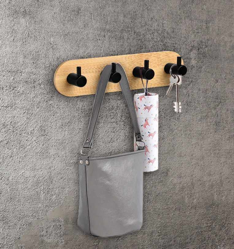 Koupelnový věšák KENDAR 4 háčky