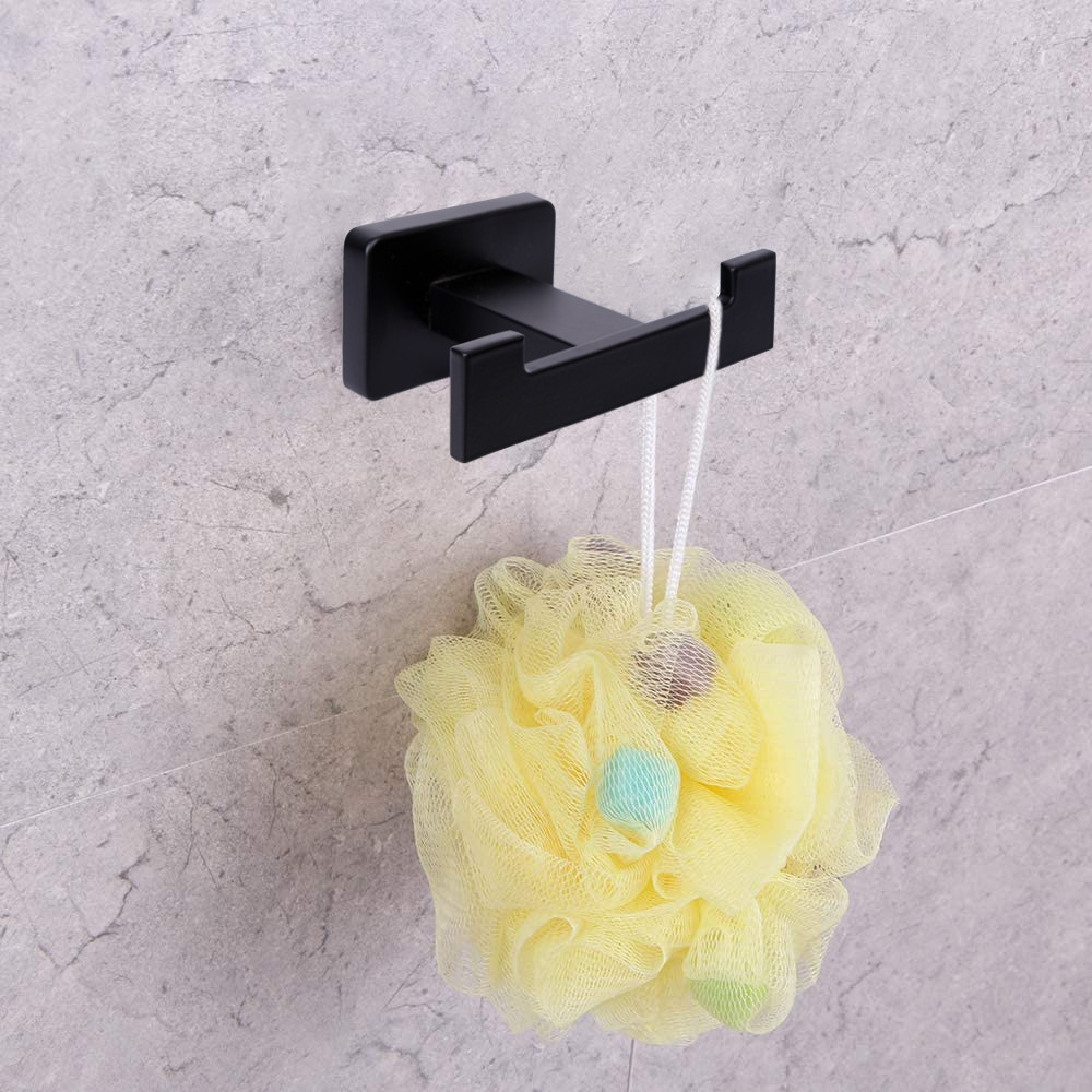 Koupelnový věšák ARGOS černý