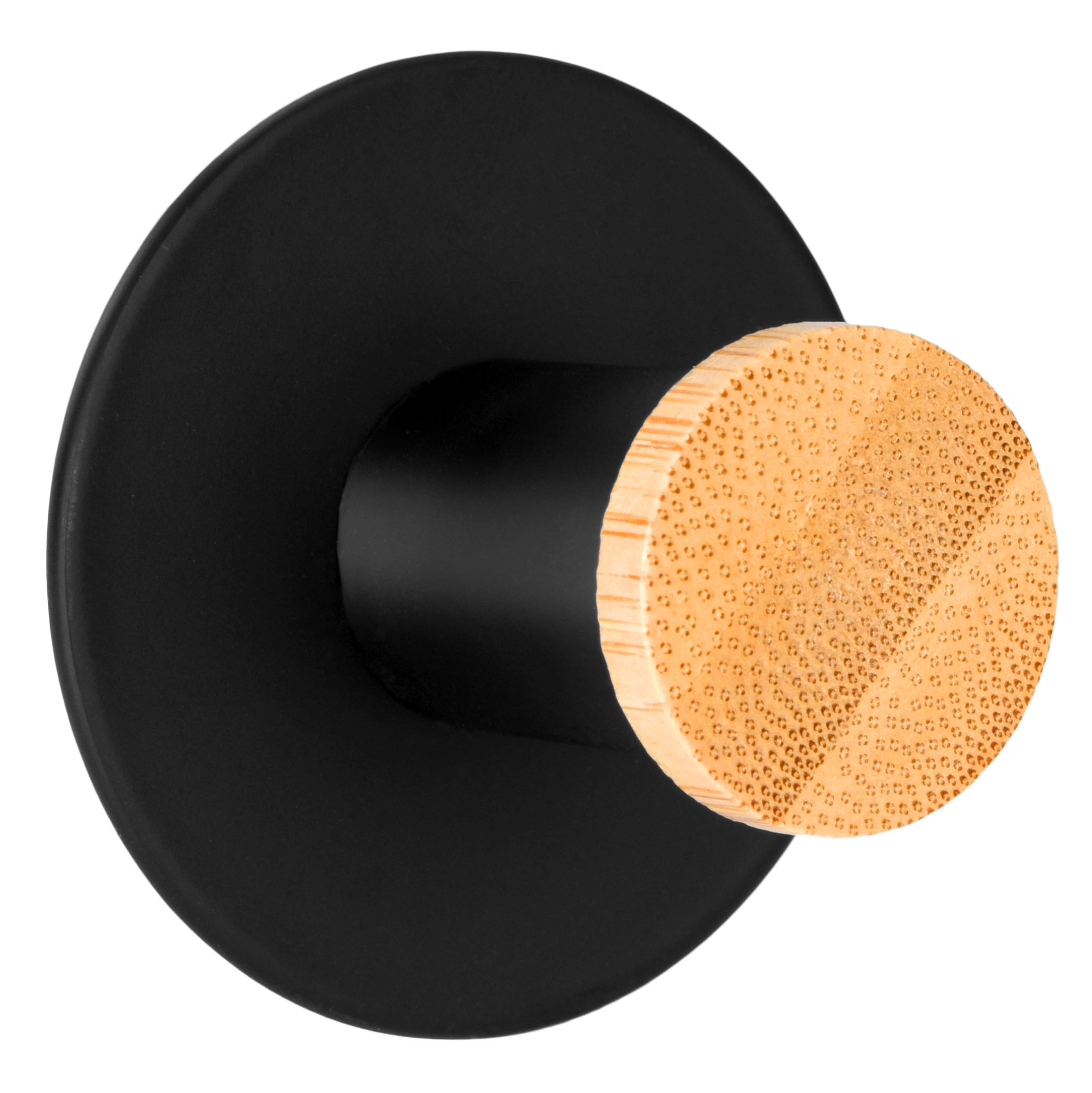 Sada dvou koupelnových věšáků KOVIR černá (2 ks)