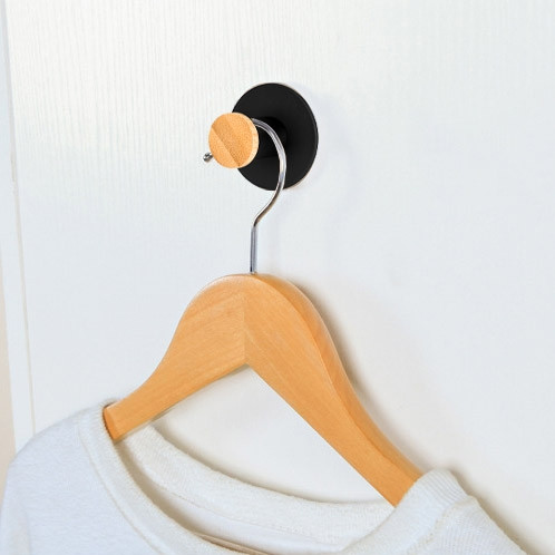 Sada dvou koupelnových věšáků KOVIR černá (2 ks)