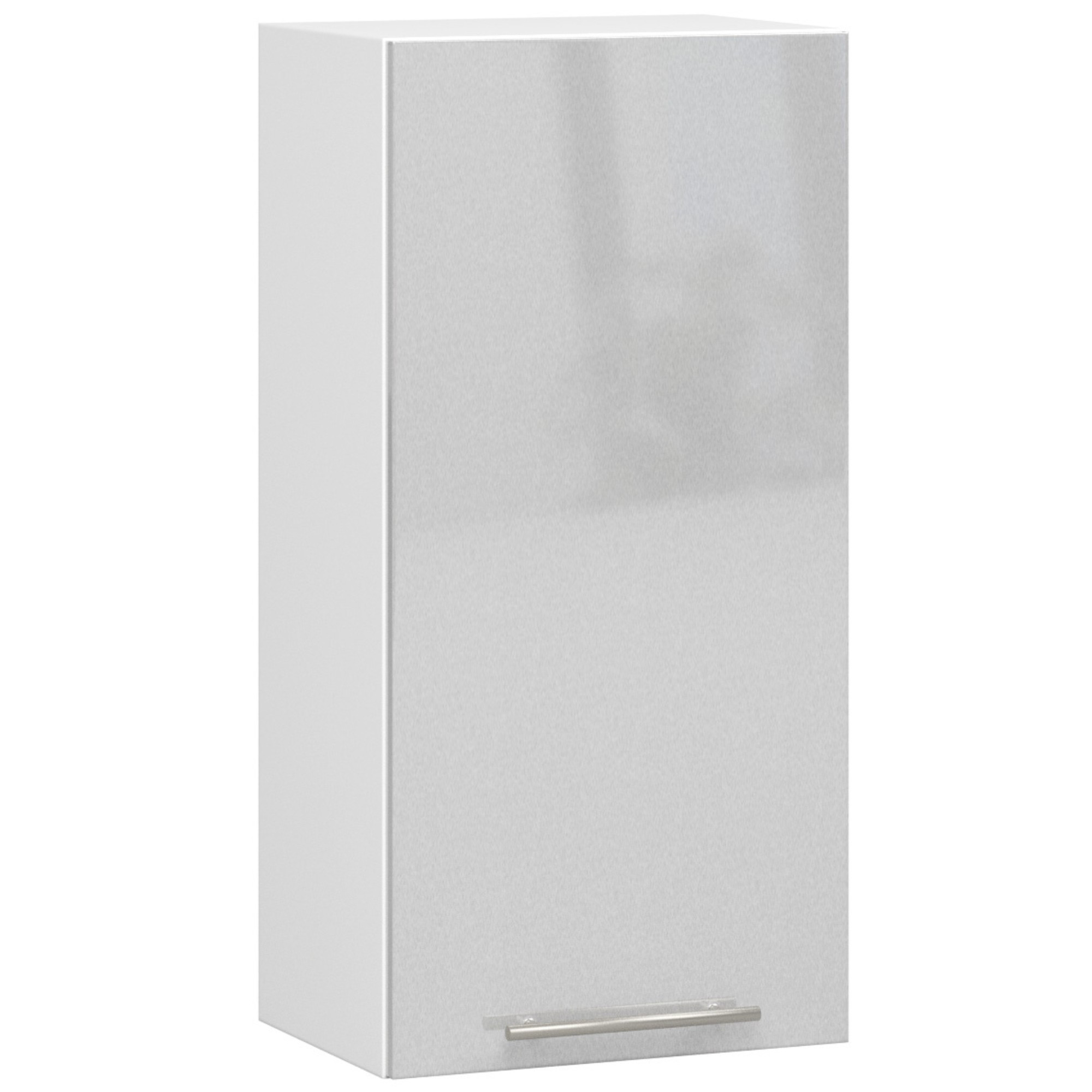 Horní kuchyňská skříňka OLIWIA W 40 H720 bílá / metalická, lesk