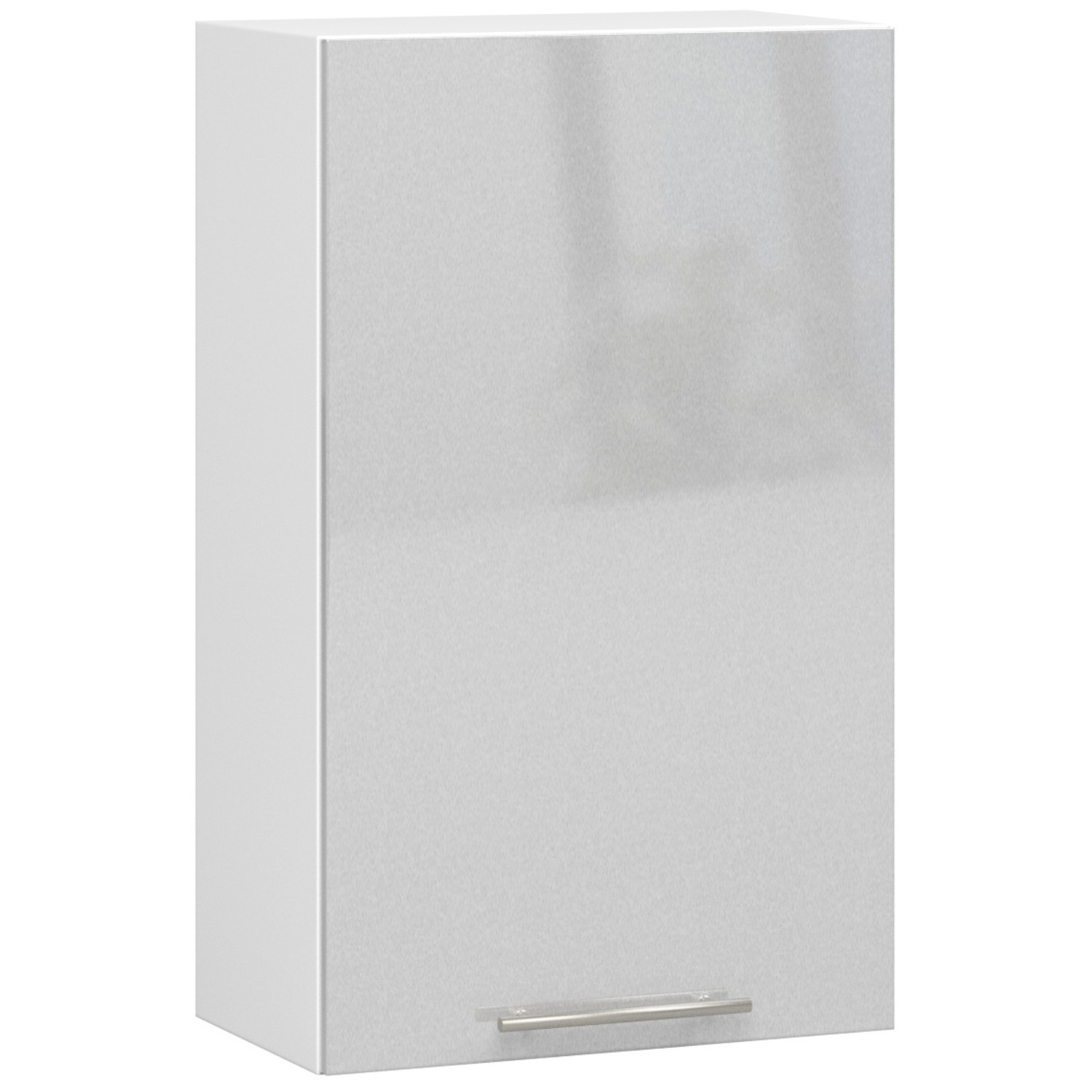 Horní kuchyňská skříňka OLIWIA W 50 H720 bílá / metalická, lesk
