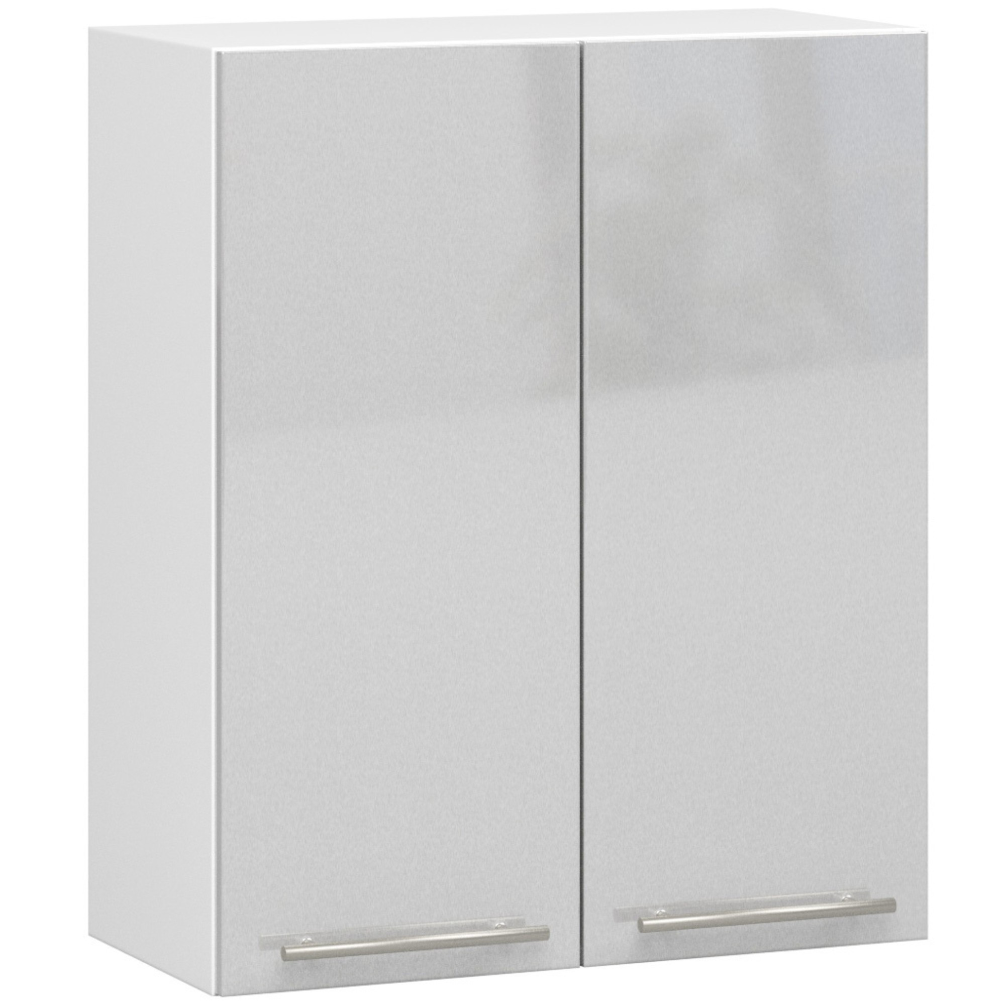 Horní kuchyňská skříňka OLIWIA W 60 H720 bílá / metalická, lesk