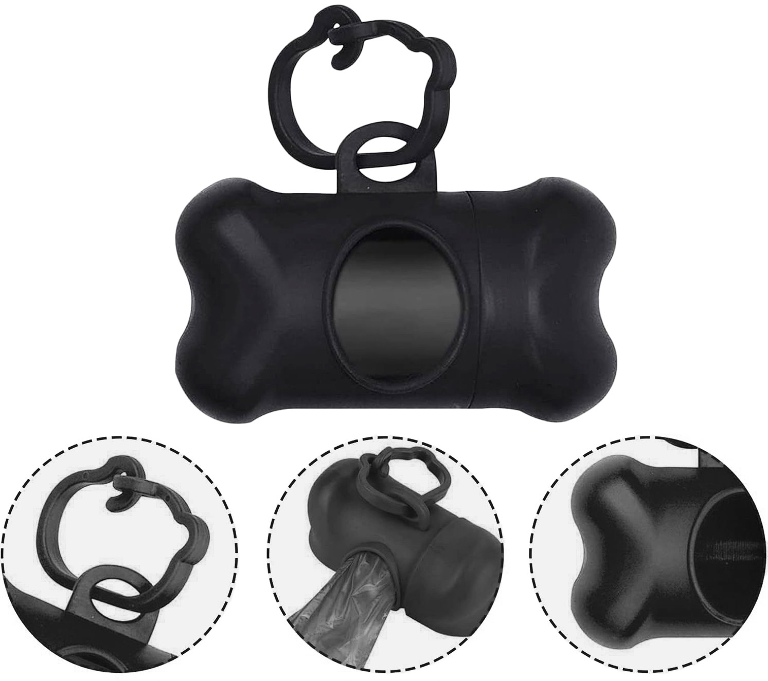 Pouzdro na sáčky pro psy BUSTER s rolkami (70 ks)