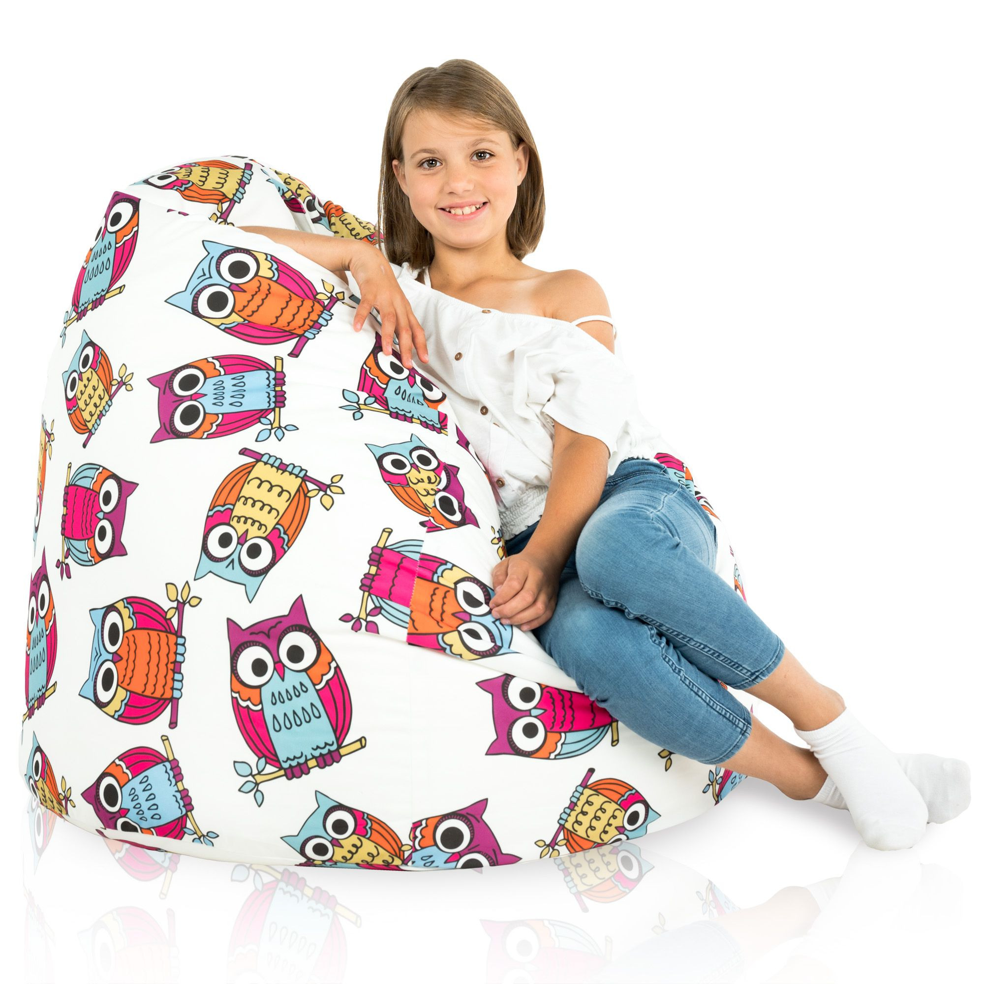 Sedací vak pro děti SAKO sovy