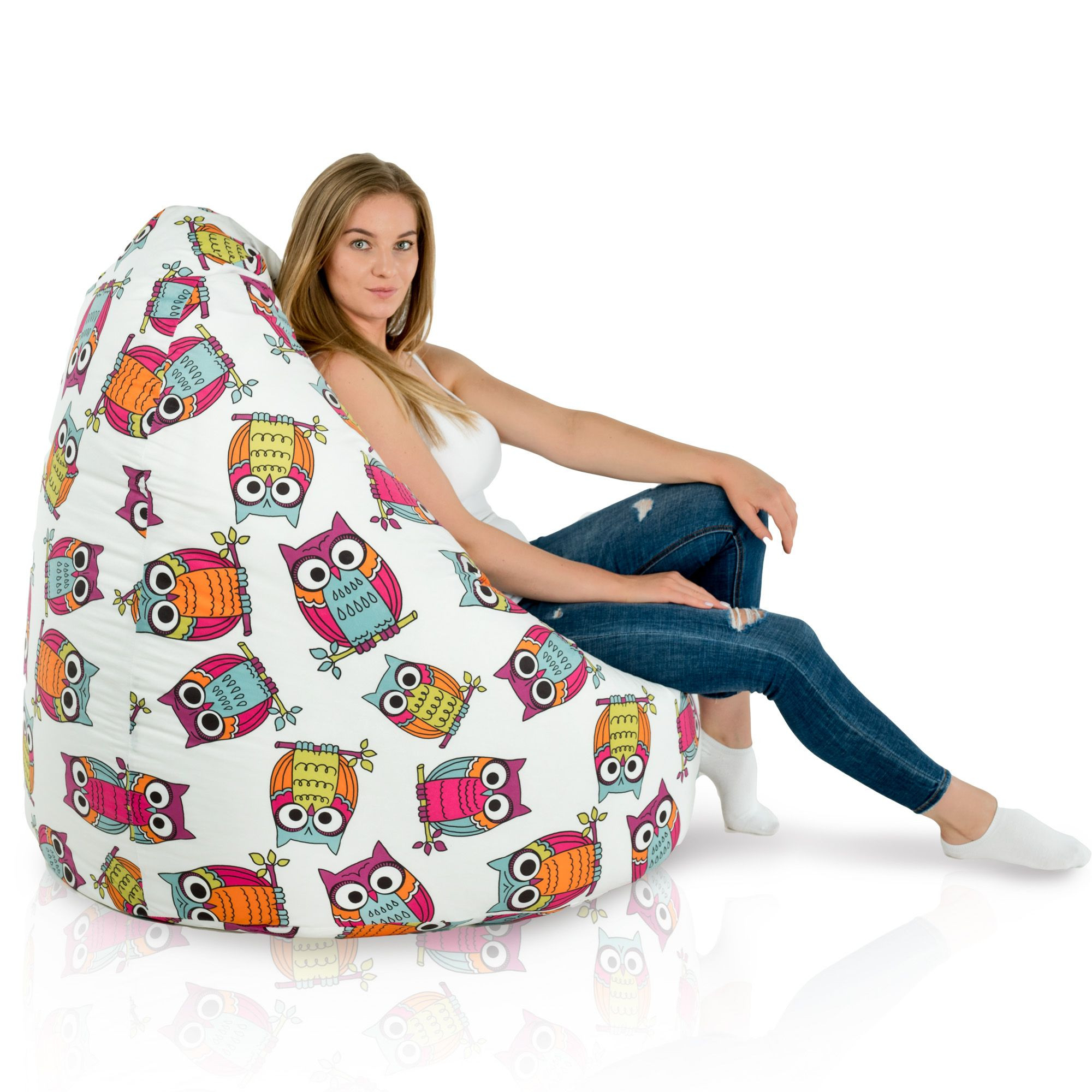 Sedací vak pro děti SAKO sovy