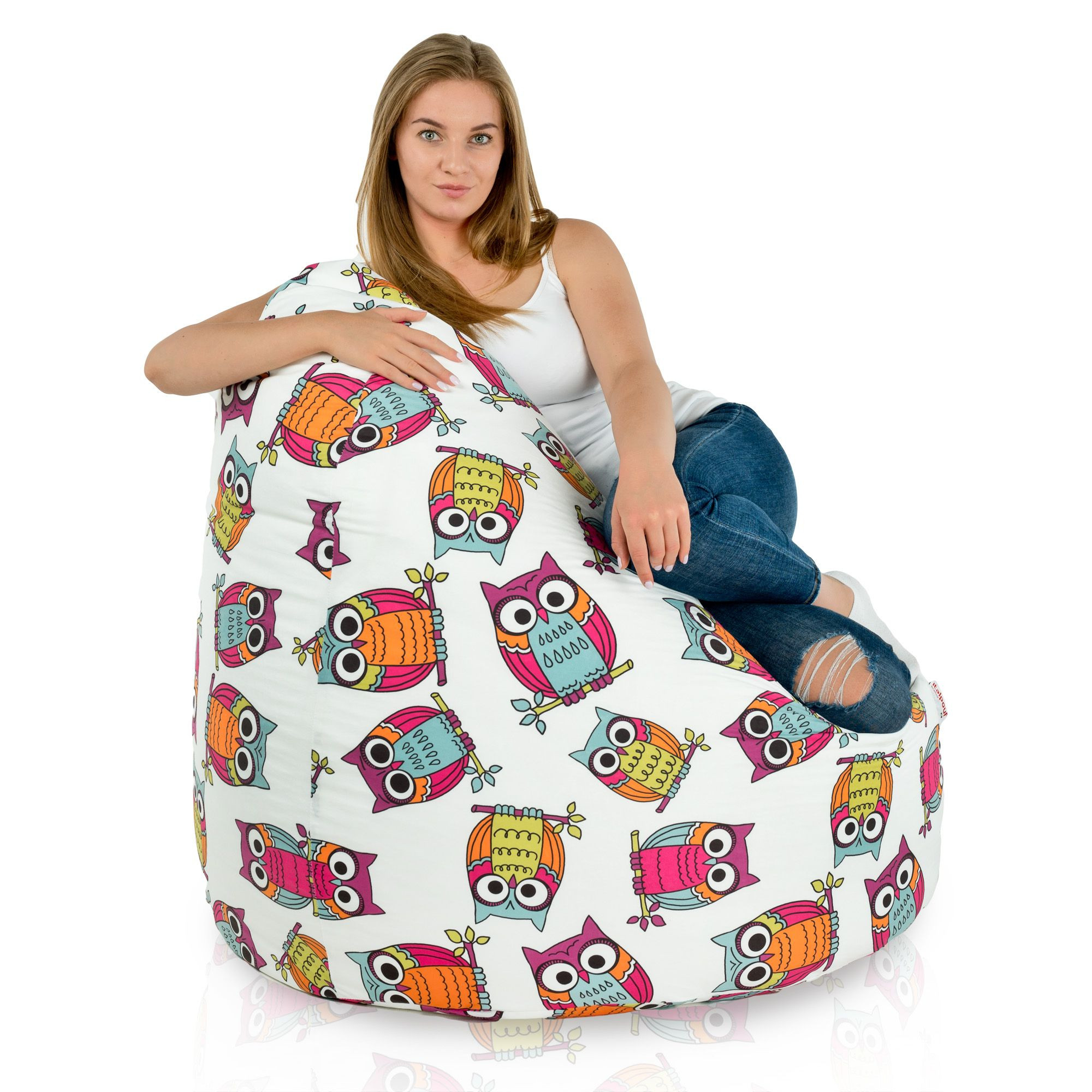 Sedací vak pro děti SAKO sovy