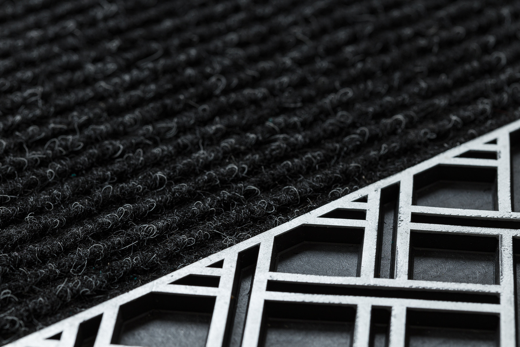 Rohožka BH 107 stříbrná