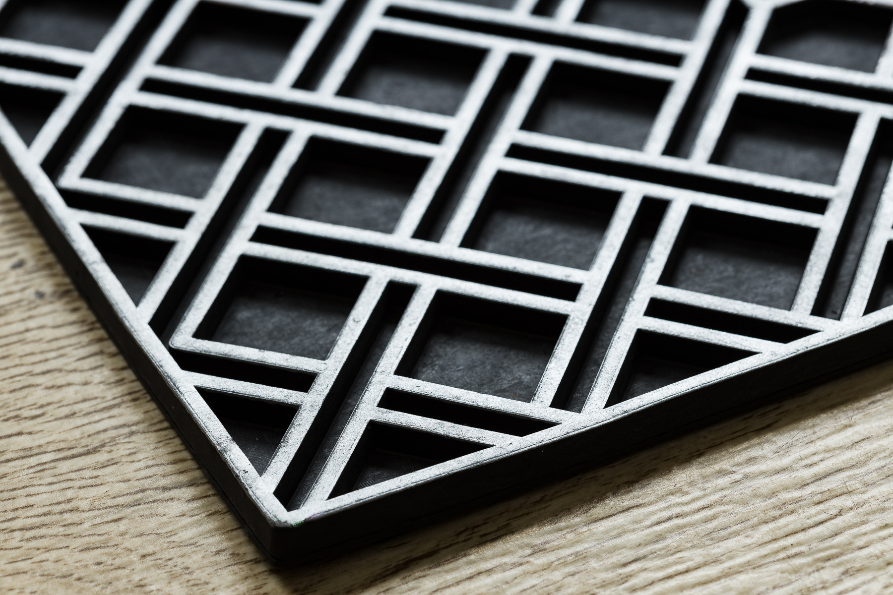 Rohožka BH 107 stříbrná