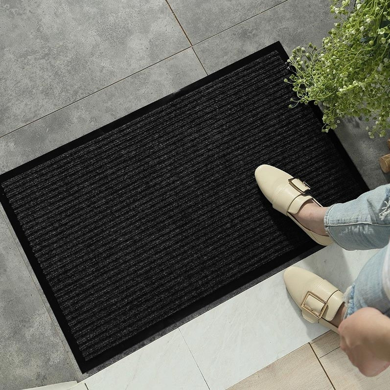 Sada rohožek SEILA černá 40x60 cm (2 ks)