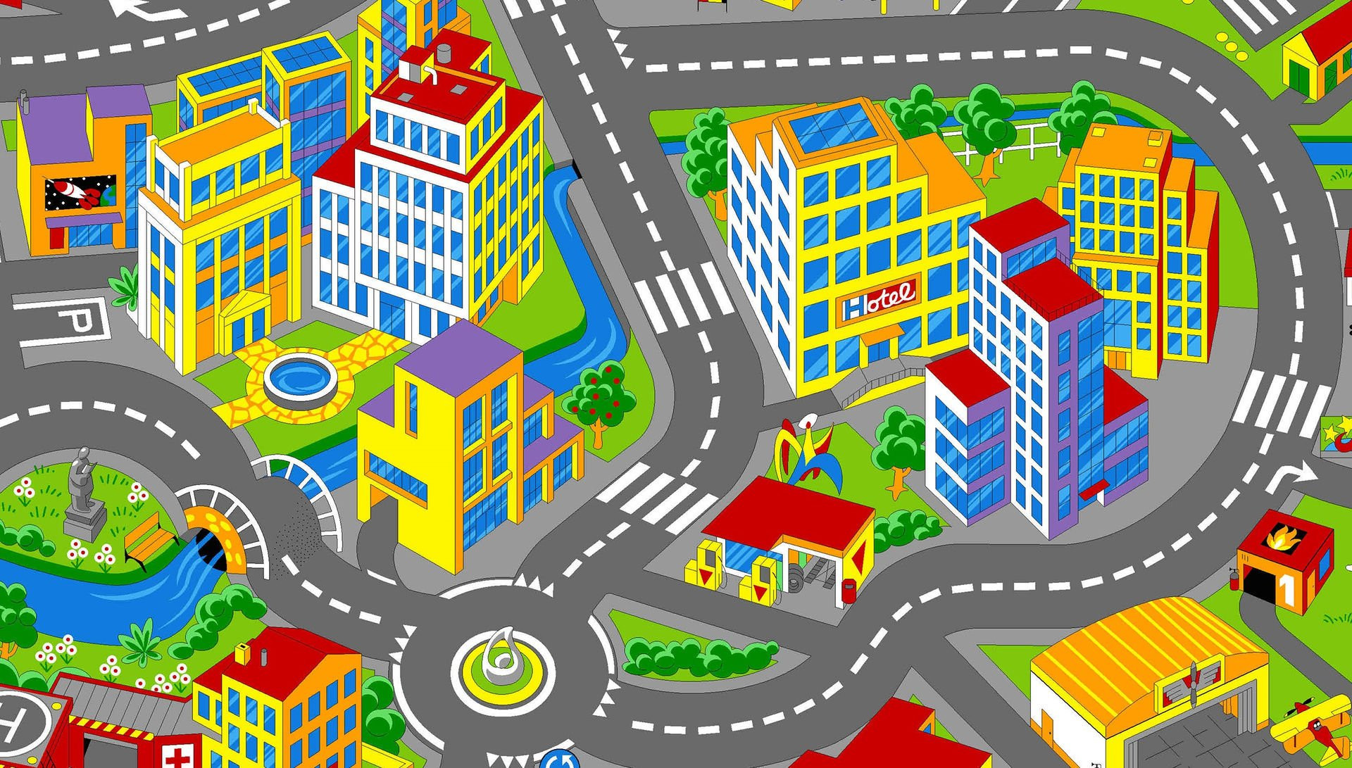 Metrážový koberec CITY