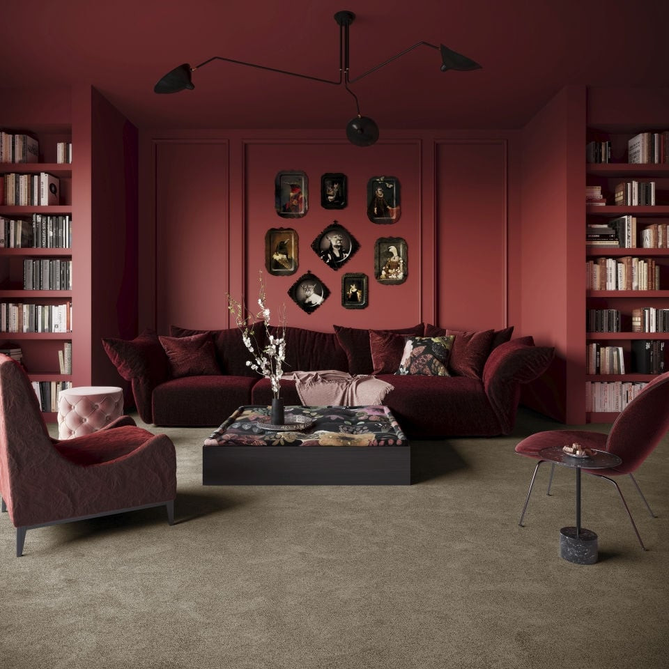 Metrážový koberec SCENERY hnědý