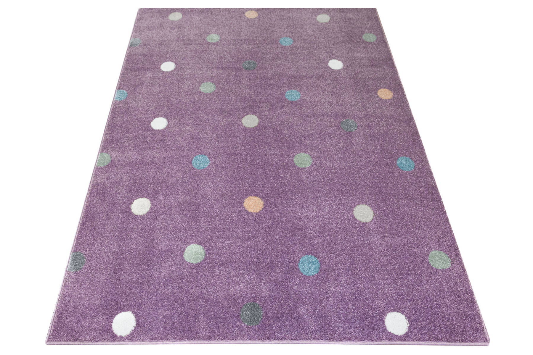 Metrážový koberec Lima C275A fialový / růžový