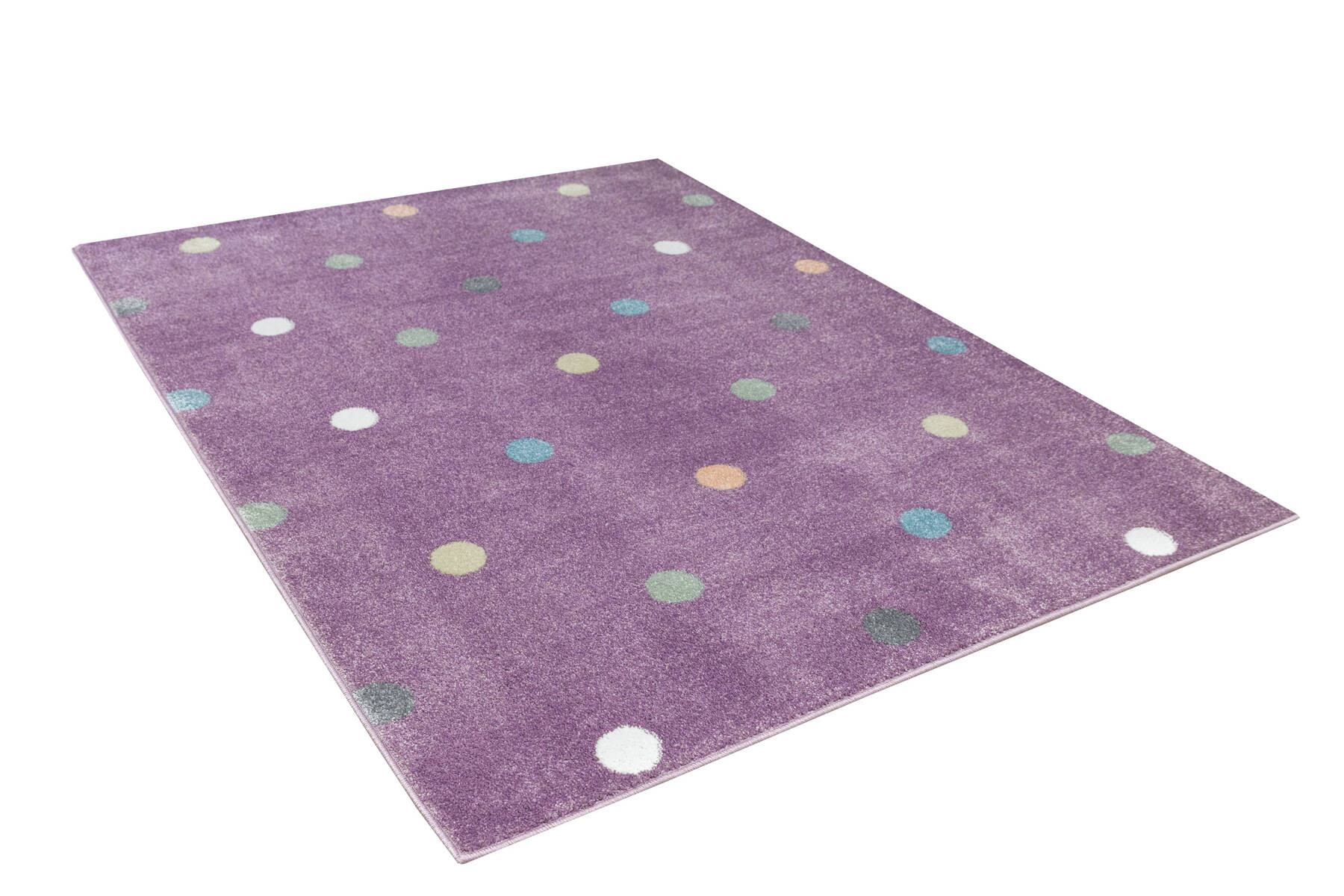 Metrážový koberec Lima C275A fialový / růžový
